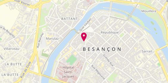 Plan de Basic Fit, Rue Pasteur 6, 25000 Besançon