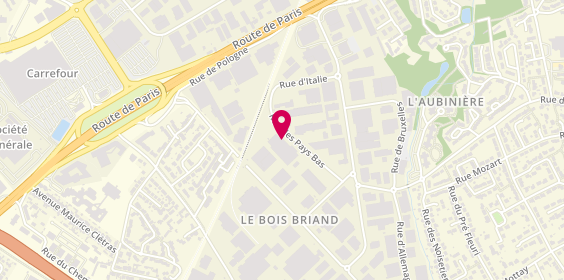 Plan de D'sport & Co, 5 Rue Pays Bas, 44300 Nantes