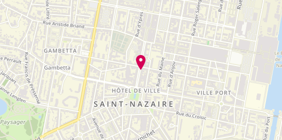 Plan de LABSPORT - Maison Sport Santé, 12 avenue de la République, 44600 Saint-Nazaire