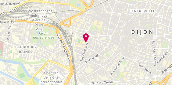 Plan de Salles de Sport Pardé, 18 Rue Condorcet, 21000 Dijon