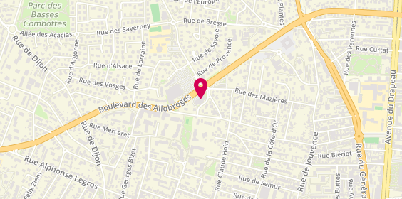 Plan de Basic Fit, Rue des Arvernes 2, 21121 Fontaine-lès-Dijon