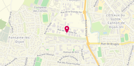 Plan de Cesar Crossfit, 12 Rue de la Petite Fin, 21121 Fontaine-lès-Dijon
