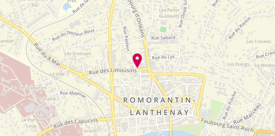 Plan de Urban Form, 2 Rue Pasteur, 41200 Romorantin-Lanthenay