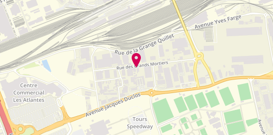 Plan de Touraine Escalade, 31 Rue des Grands Mortiers, 37700 Saint-Pierre-des-Corps