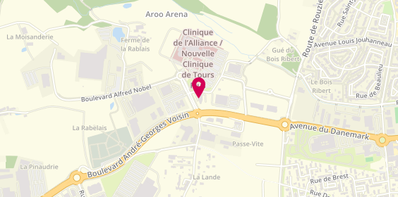 Plan de Les Océades - Saint-Cyr-sur-Loire, 1 avenue Pierre-Gilles de Gennes, 37540 Saint-Cyr-sur-Loire