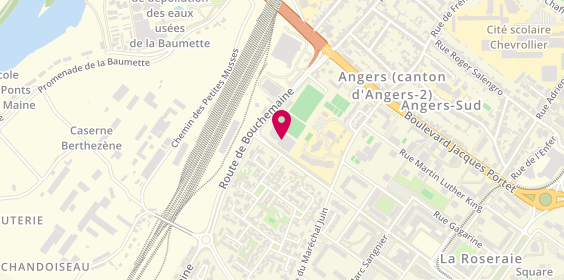 Plan de Tc Baumette, 3 avenue Jean Xxiii, 49000 Angers