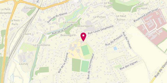 Plan de Badminton Club des Portes de Touraine, Gymnase du Lycée Beauregard
Rue André Bauchant, 37110 Château-Renault