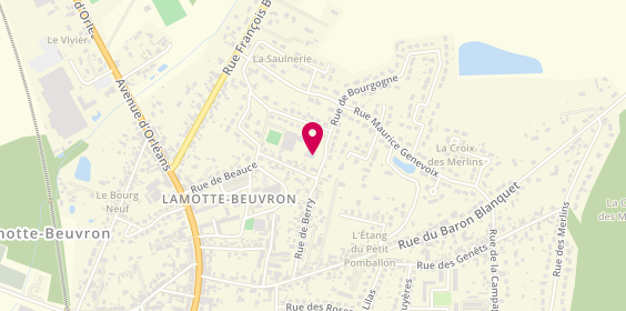 Plan de Speed Form', 3 Rue de Bourgogne, 41600 Lamotte-Beuvron