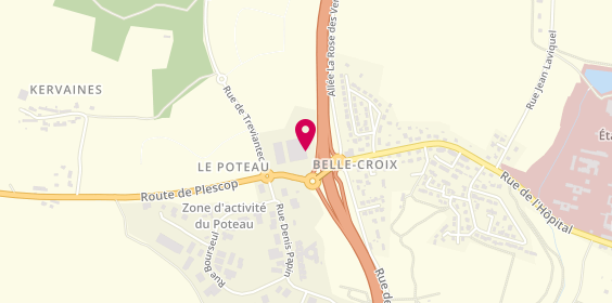 Plan de L'Orange Bleue, 2 Route de Plescop Zone Artisanale du Poteau, 56890 Saint-Avé