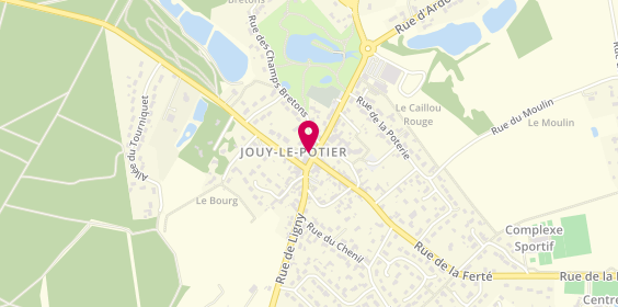 Plan de Tennis Club de Jouy le Potier, Rue de la Ferté, 45370 Jouy-le-Potier