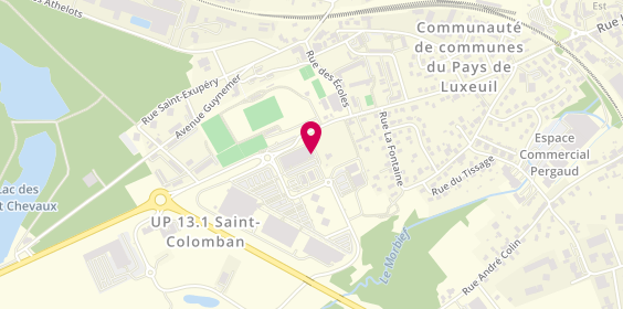 Plan de Basic Fit, avenue du Maréchal Turenne, 70300 Luxeuil-les-Bains