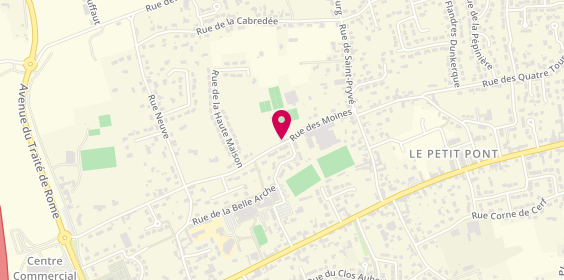 Plan de Domaine de la Tresorerie, 14 Rue des Moines, 45750 Saint-Pryvé-Saint-Mesmin