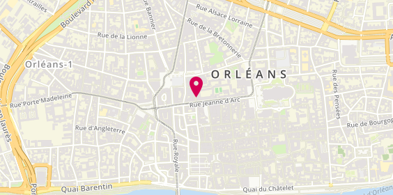 Plan de DynaGym Orléans, 46 Ter Rue Sainte-Catherine, 45000 Orléans