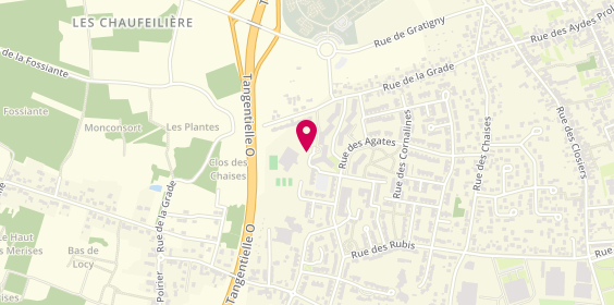 Plan de Tennis Club Saint Jean, 18 Rue des Saphirs, 45140 Saint-Jean-de-la-Ruelle