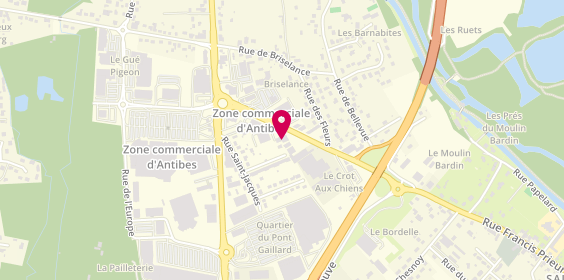 Plan de Fitness Park, 577 Route de Saint-Firmin des Vignes, 45200 Amilly