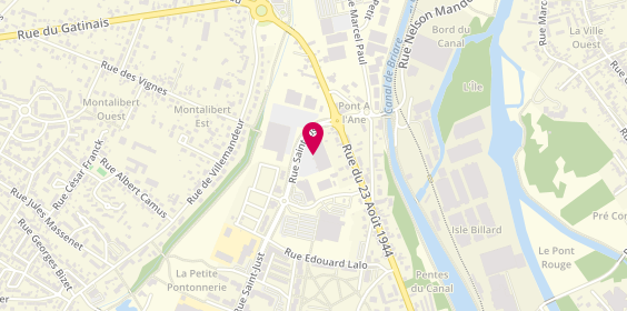 Plan de Point Foot, 50 Rue Saint-Just, 45120 Châlette-sur-Loing