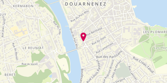 Plan de GENTRIC Stéphane, 52 Rue Duguay Trouin, 29100 Douarnenez