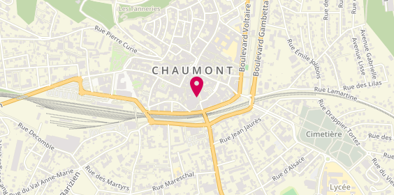 Plan de Basic Fit, 18/22 Rue Georges Clemenceau 18/22, 52000 Chaumont