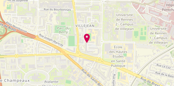 Plan de Association Fievra, 14 Square Provence, 35000 Rennes