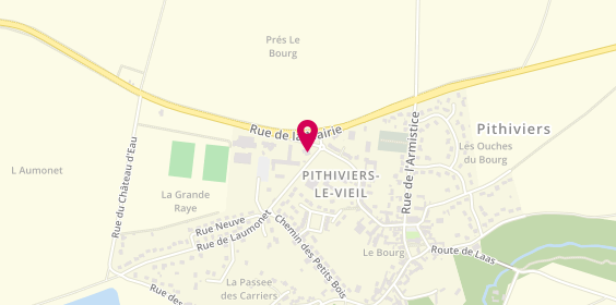 Plan de Tennis club de la Vallée, Rue des Noisetiers, 45300 Pithiviers-le-Vieil