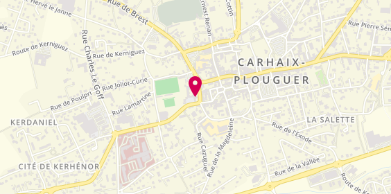 Plan de Office des Sports, Boulevard de la République, 29270 Carhaix-Plouguer
