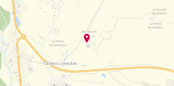 Plan de L'Erneenne, Zone de Loisirs Des
Les Bizeuls, 53500 Ernée