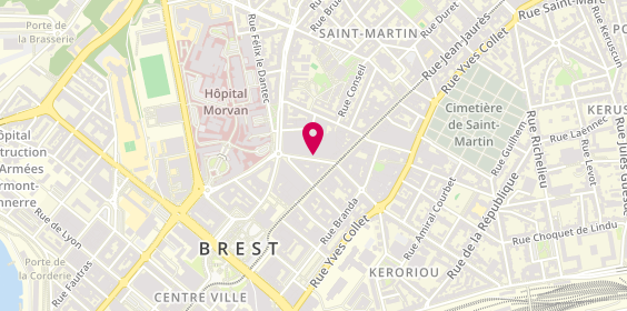 Plan de Brest'Aim, 3 Rue Dupleix, 29200 Brest