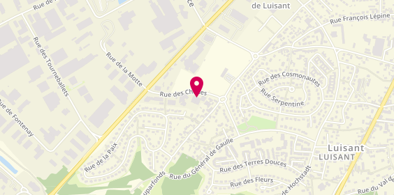 Plan de Spornova-Ames Fitness, 3 Rue des Chênes, 28600 Luisant