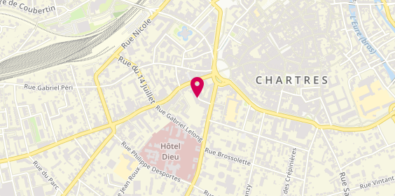 Plan de Keepcool Chartres, 22 Rue du Dr Michel Gibert, 28000 Chartres