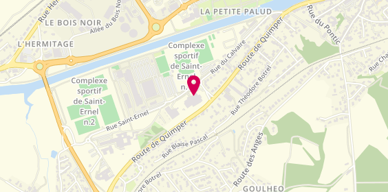 Plan de Espace Form, centre de mise en forme, Rue du Calvaire, 29800 Landerneau