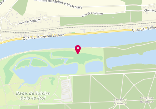 Plan de Ucpa Sport Access, Ile de Loisirs De
Rue de Tournezy, 77590 Bois-le-Roi
