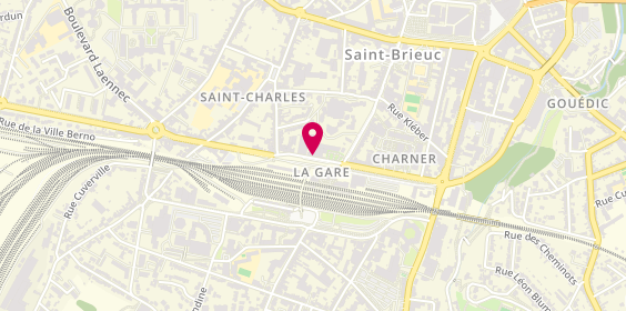 Plan de Amicale Laïque, 24 Boulevard Charner, 22000 Saint-Brieuc
