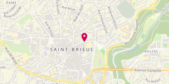 Plan de Club Olympique Briochin (COB), 14 Rue Saint-Benoît, 22000 Saint-Brieuc