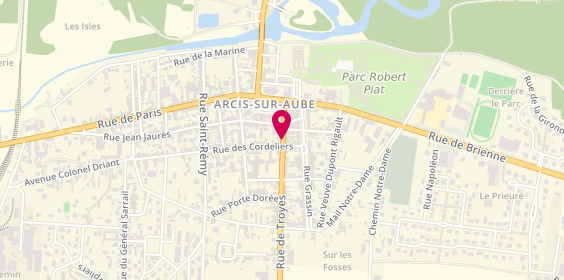Plan de Loge 10, 10 Rue de Troyes, 10700 Arcis-sur-Aube