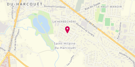 Plan de Complexe Aquatique des 3 Provinces, Résidence Rêterie, 50600 Saint-Hilaire-du-Harcouët