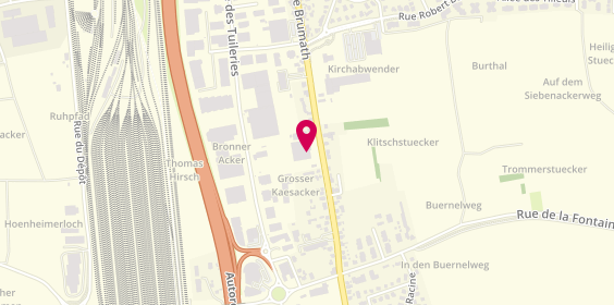 Plan de Keepcool Souffelweyersheim, 46 Route de Brumath, 67460 Souffelweyersheim