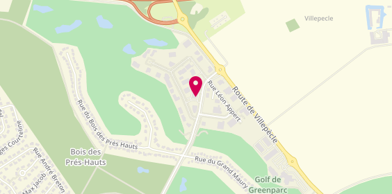 Plan de Cosy Fitness, avenue de la Tour Maury, 91280 Saint-Pierre-du-Perray