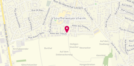 Plan de Sports Volontaires Souffelweyersheim, Rue des 7 Arpents, 67460 Souffelweyersheim