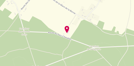 Plan de Les écuries de la Vignerie S.A.R.L, Route de la Vignerie, 78610 Saint-Léger-en-Yvelines