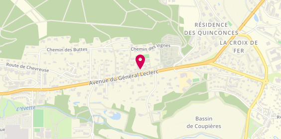 Plan de Centre Equestre Grange Martin, 96 avenue du Général Leclerc, 91190 Gif-sur-Yvette