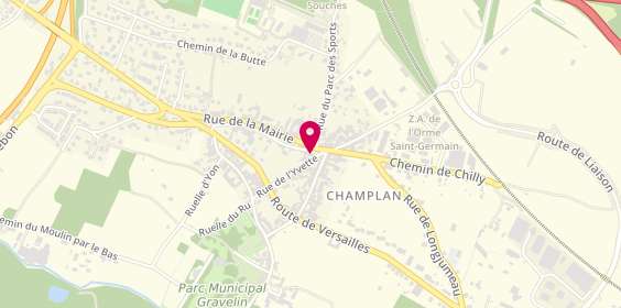 Plan de Champlan Section Tennis, Place Mairie, 91160 Champlan