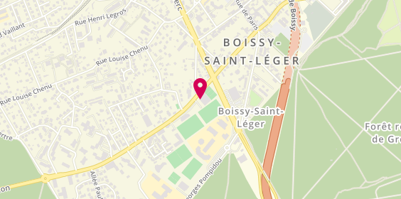 Plan de Boissy Tennis Club, Rue de Valenton, 94450 Limeil-Brévannes