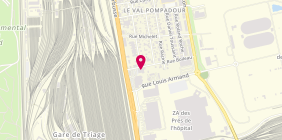 Plan de Basic Fit, Rue Boileau 14, 94190 Villeneuve-Saint-Georges