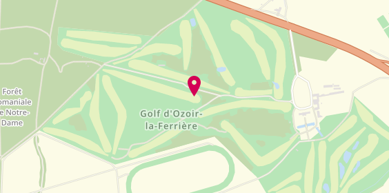 Plan de Golf club d'Ozoir-la-Ferrière, Château des Agneaux, 77330 Ozoir-la-Ferrière