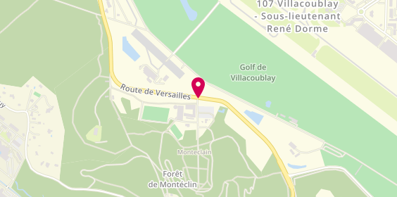 Plan de Poney Club de Monteclin, 53 Route de Versailles, 91570 Bièvres