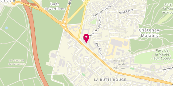 Plan de Elite Form, 438 avenue de la Division Leclerc, 92290 Châtenay-Malabry