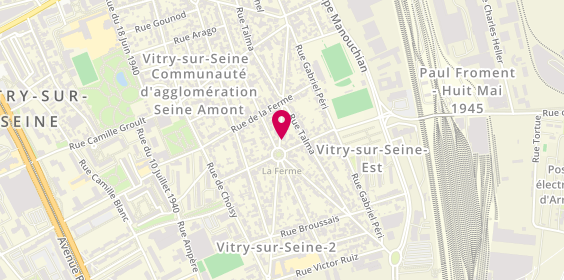 Plan de Extreme Fitness Electrostimulation 94, 64 avenue Ernest Havet, 94400 Vitry-sur-Seine