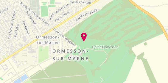 Plan de Golf d'Ormesson, 1 chemin du Belvédère, 94490 Ormesson-sur-Marne
