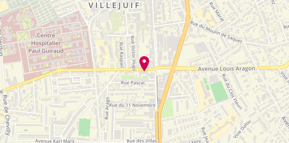 Plan de L'Orange Bleue, 5 avenue de la République, 94800 Villejuif