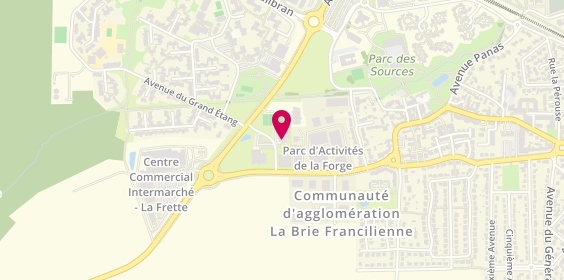 Plan de AST Roissy en Brie, 2 avenue du Moulin, 77680 Roissy-en-Brie